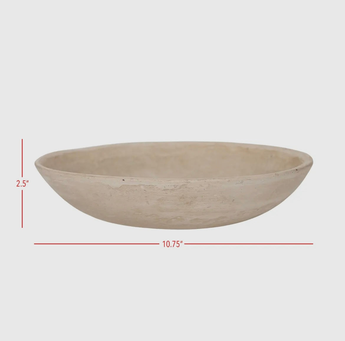 Turner Paper Maché Bowl