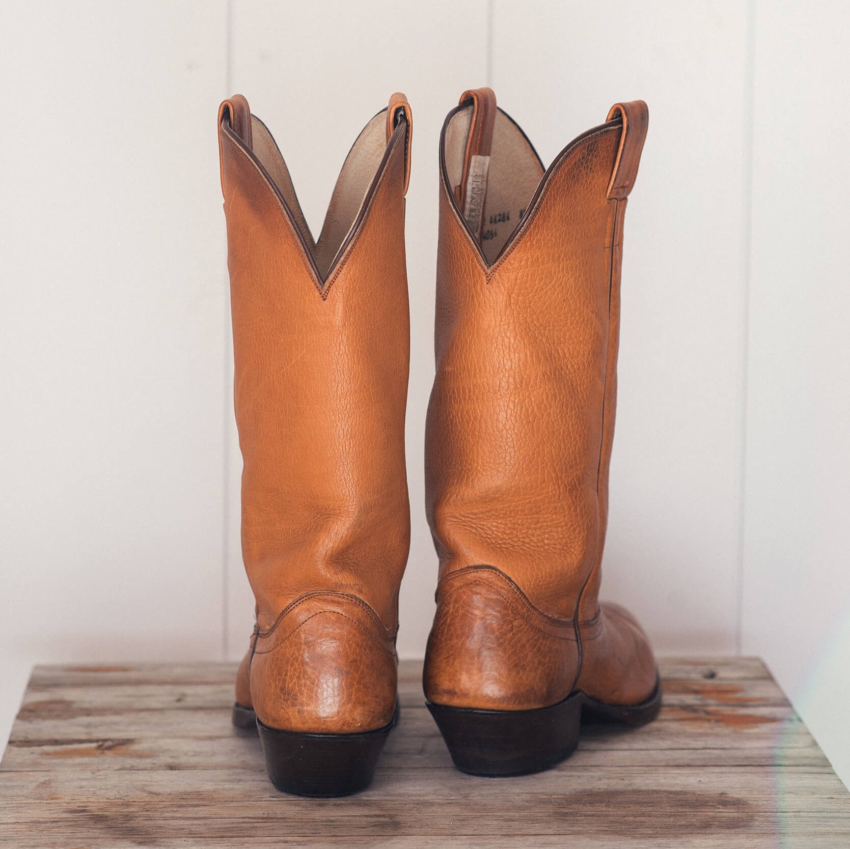 Tall Brown Cowboy Boot